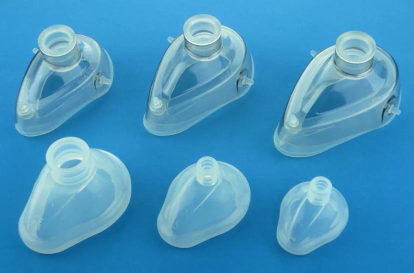 Фото Маска анестезиологическая многоразовая силиконовая